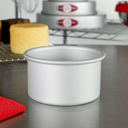 Round Aluminium Cake Mould Dia 6 inch